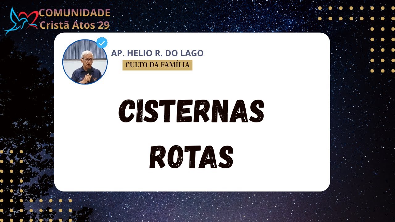 Culto da Família | Ap. Helio R. do Lago