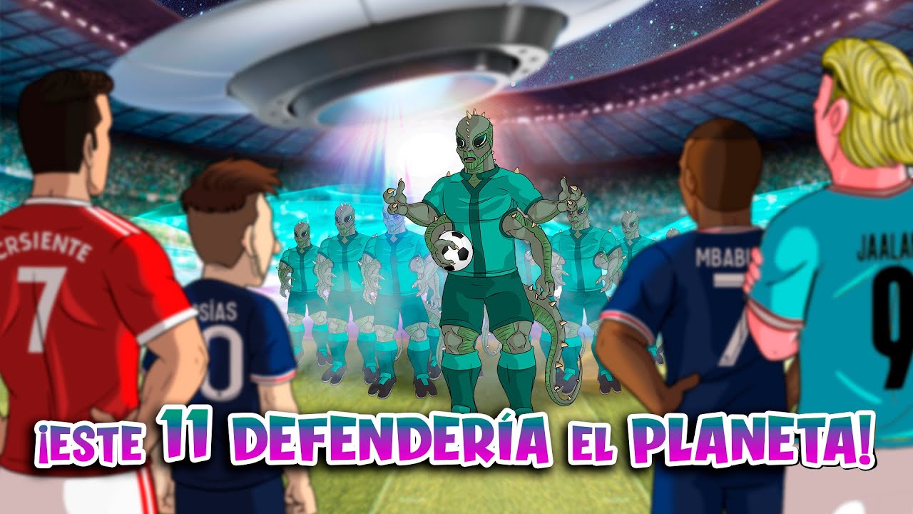 ¡La selección del planeta se defiende en un partido contra Aliens!.. CRACKS vs ALIENS (completo)