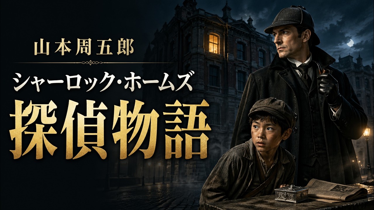 【朗読まとめ】「シャーロック・ホームズ」　山本周五郎長編小説　ナレーター七味春五郎　発行元丸竹書房
