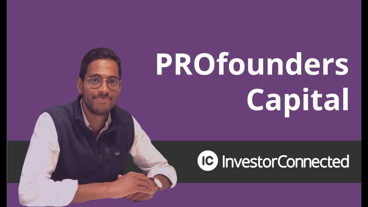 PROfounders Capital - Pitch Perfect (advice for businesses when pitching)