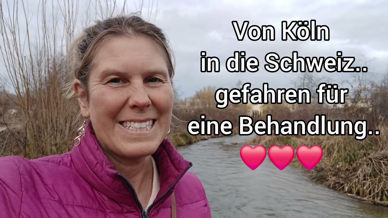 Extra von Köln zu mir in die Schweiz für eine Behandlung ...