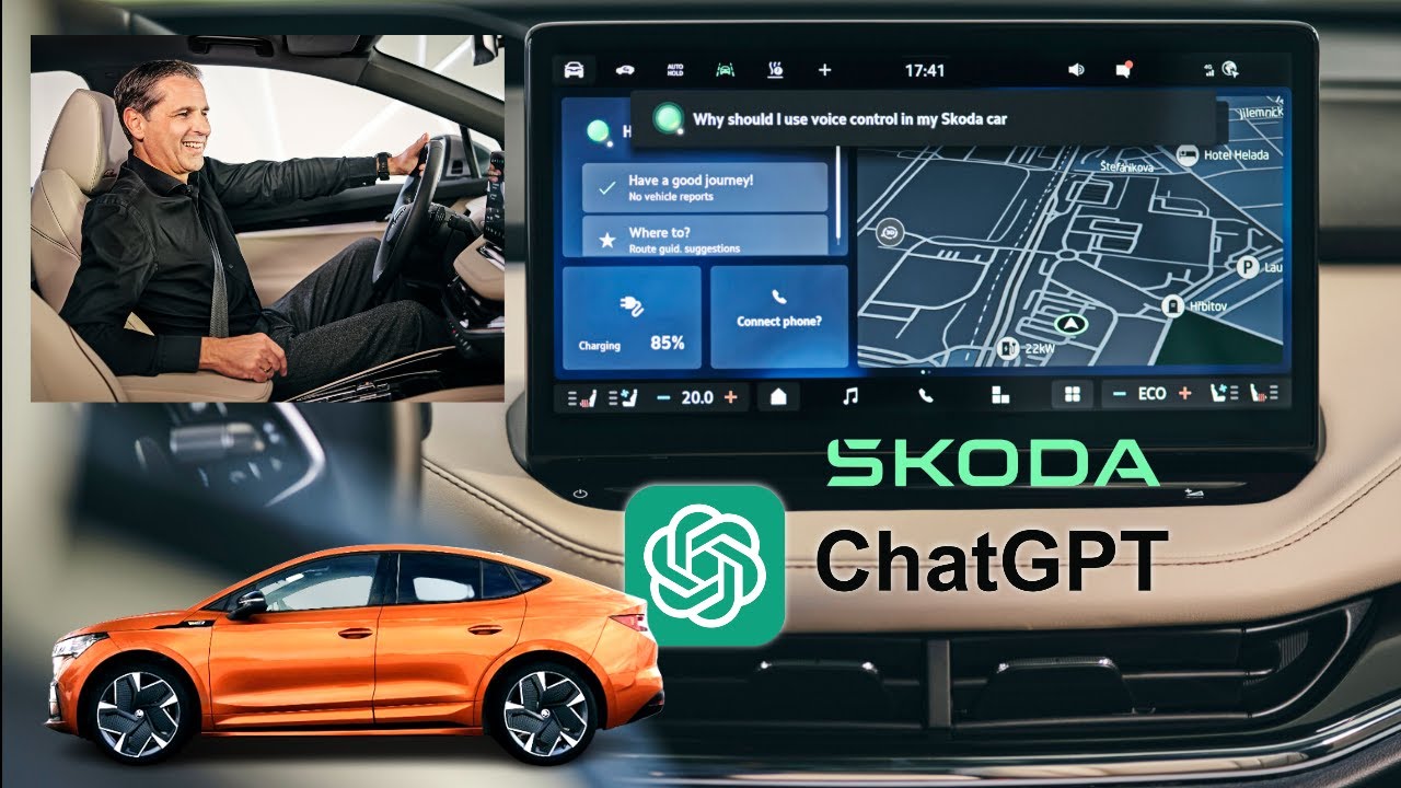 Skoda voice assistant Laura now enhanced with ChatGPT