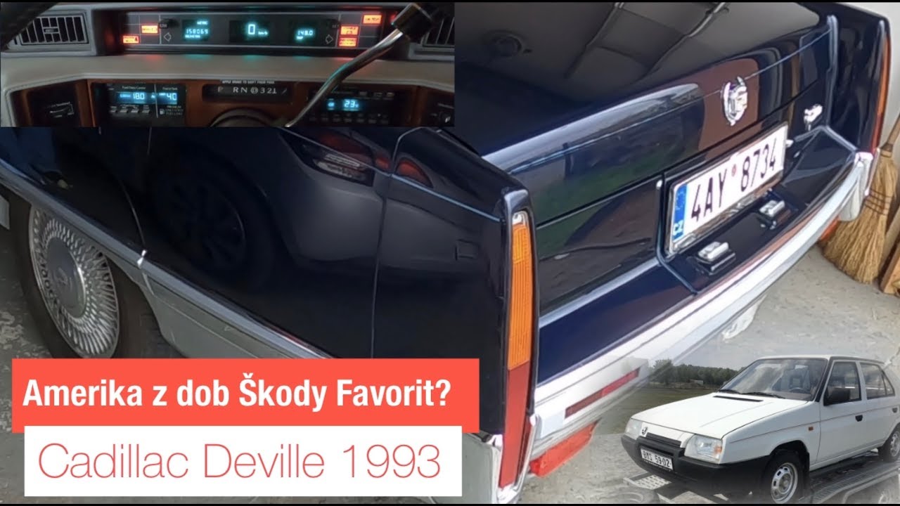 Cadillac Deville 1993 Sixty special | Amerika z doby Škody Favorit?
