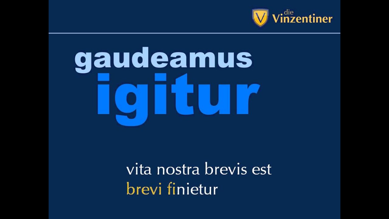 Gaudeamus Igitur Karaoke
