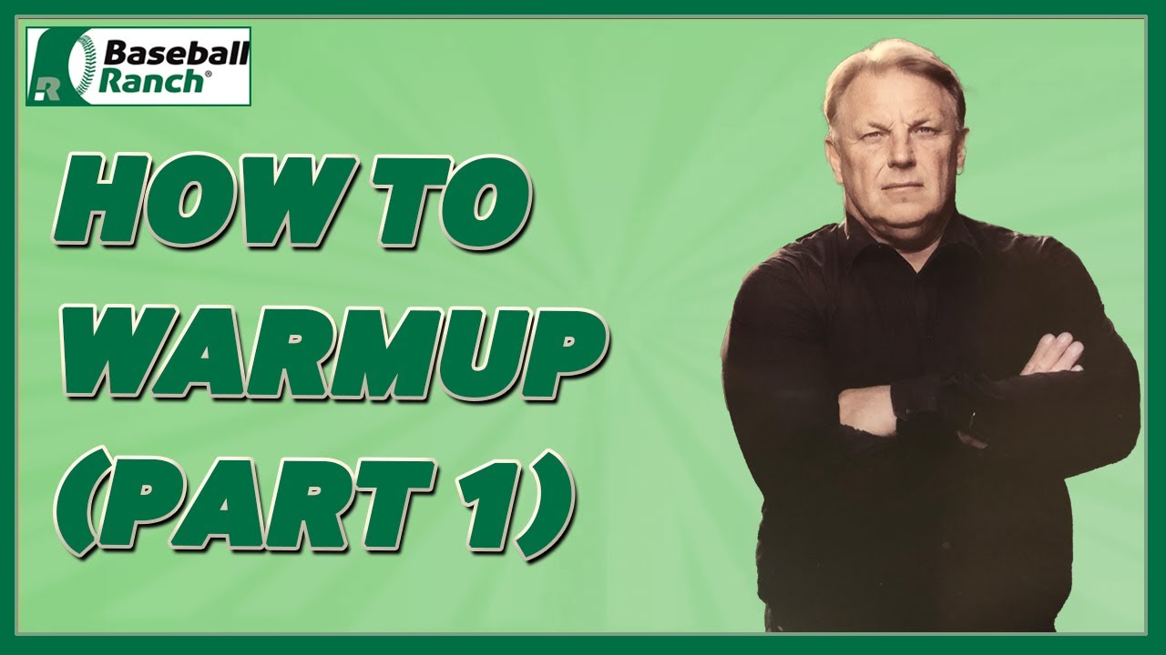 ⚾ Baseball Throwing Dynamic Warm Up for Pitchers - Part 1