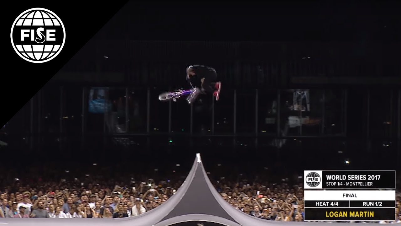 Logan martin - 1st Final SFR SPORT BMX SPINE - FISE Montpellier 2017