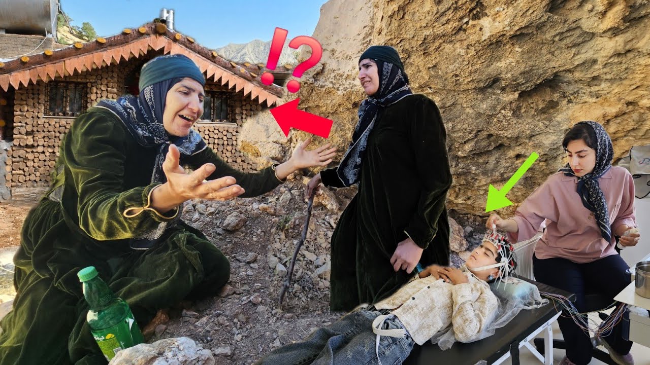 Горы затихли, пока кочевая мать в слезах искала что-то 😭⛰️💔