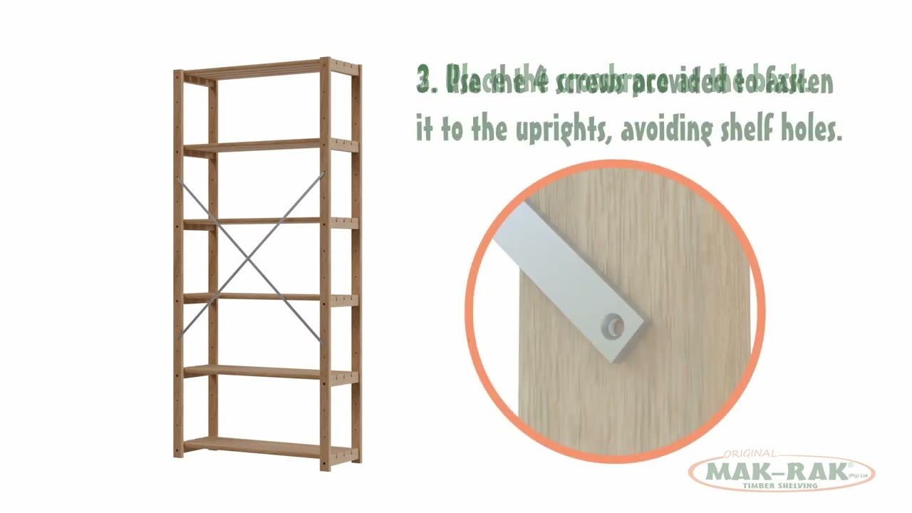 🛠️ How to Install a Crossbrace on Your Mak-Rak Unit