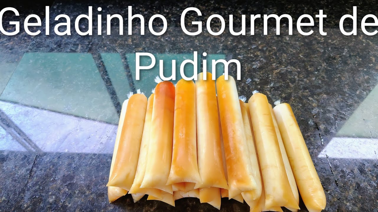Geladinho de Pudim 🍮 Econômica e Cremosa. Sem Ovos, Sem Leite Condensado e Creme de Leite.