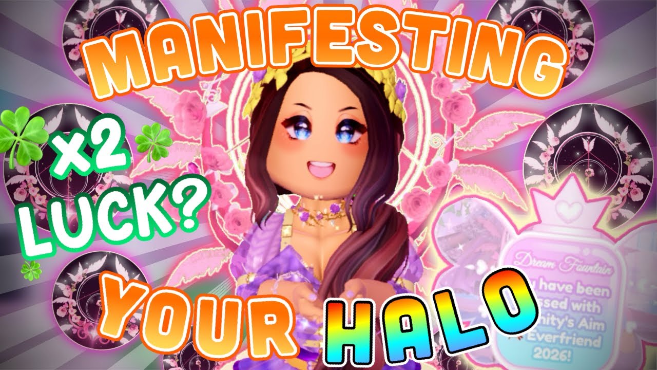 🍀 Watch This to MANIFEST HALO LUCK in Royale High