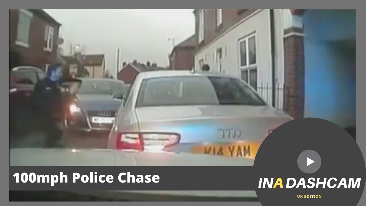 100mph Police Chase Through Derbyshire | UK Dashcam