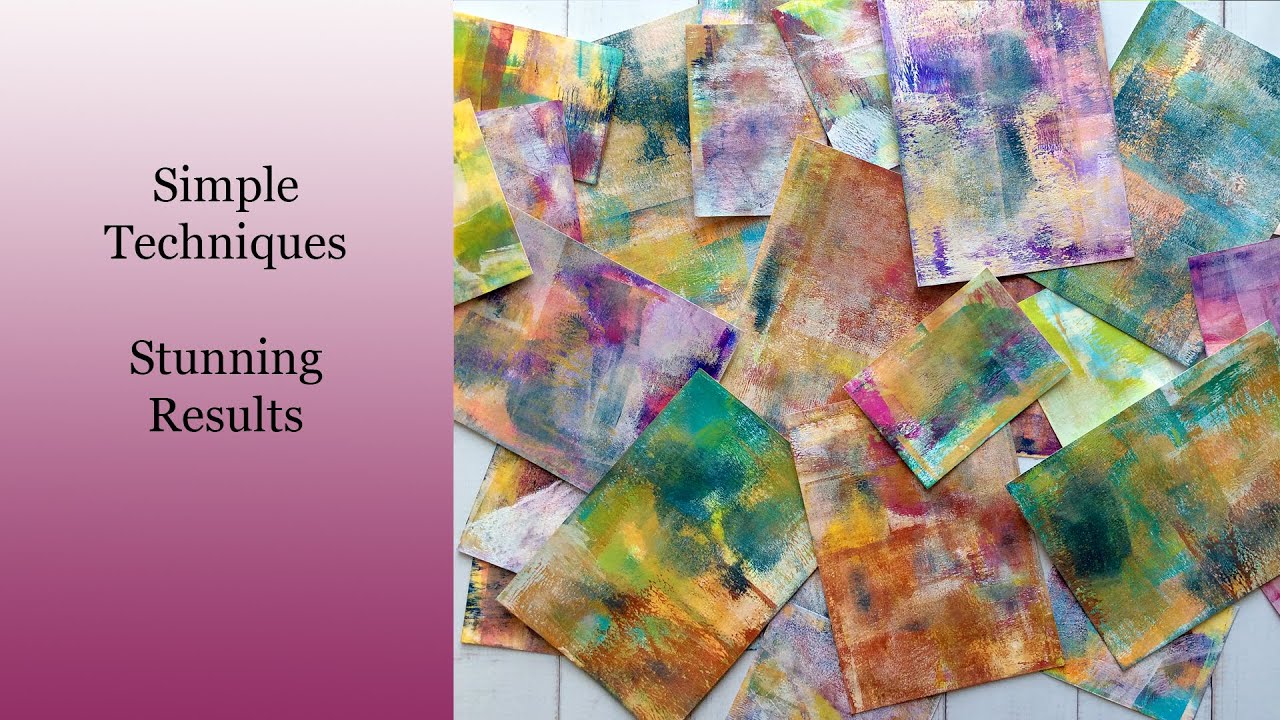 Postcard & ATC Backgrounds, Pt1.
