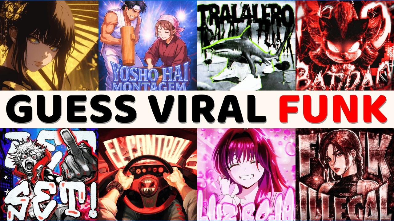 GUESS THE FUNK BY VOICE 🎧🔥 | New Viral Funk Challenge 2026 | Luz Roja, Slasha, EL Control, Montagem