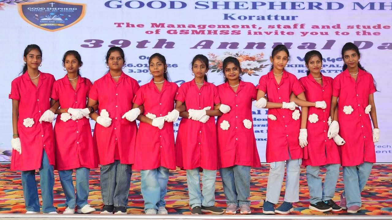 VII-A GIRLS DANCE PERFORMANCE- 39TH ANNUAL DAY 2025-26 