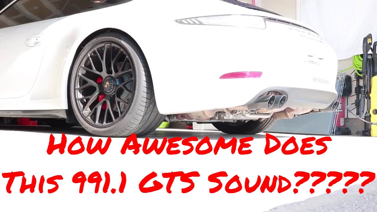 991.1 GTS Cold Starts! Random GTS Sport Exhaust Startups!!