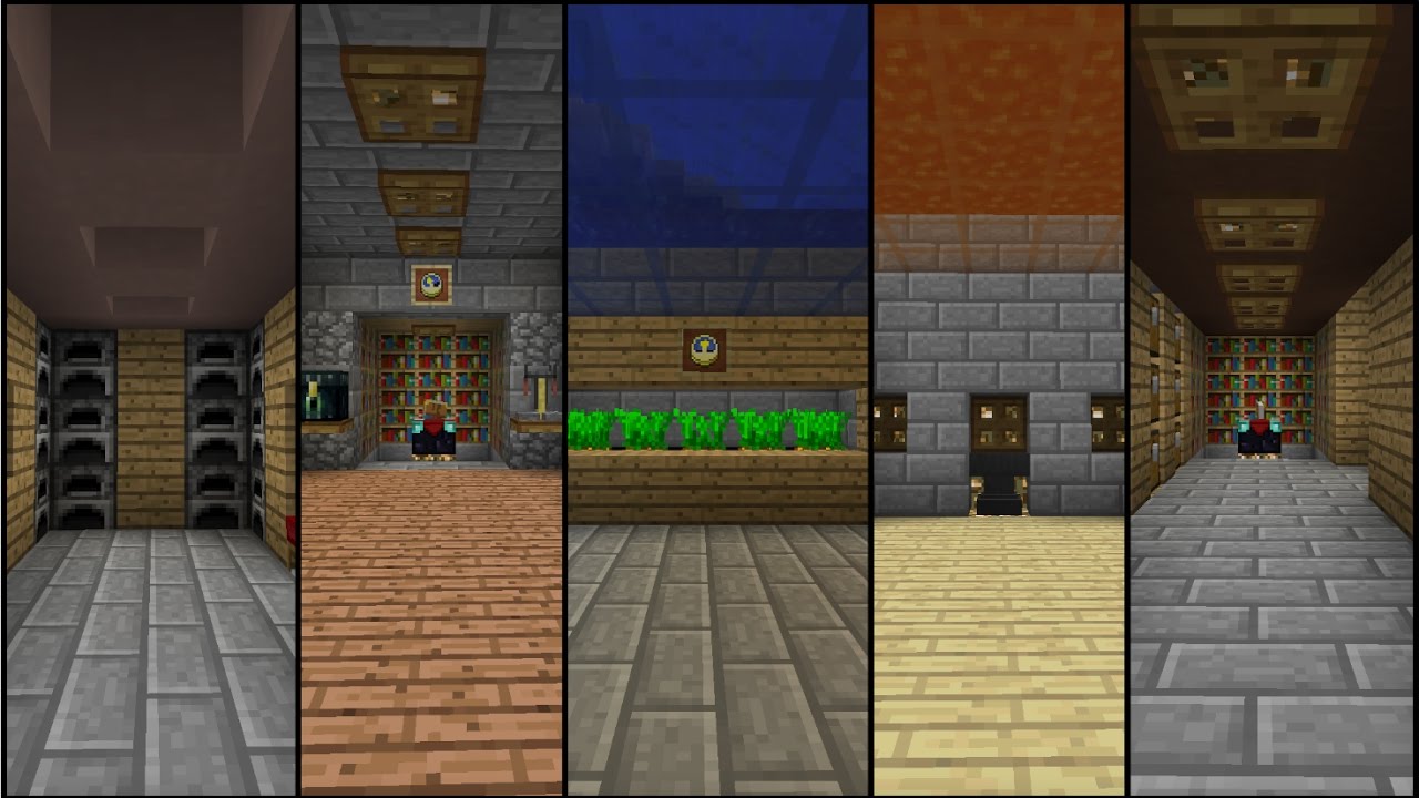 5 Simple Underground Bases In Minecraft