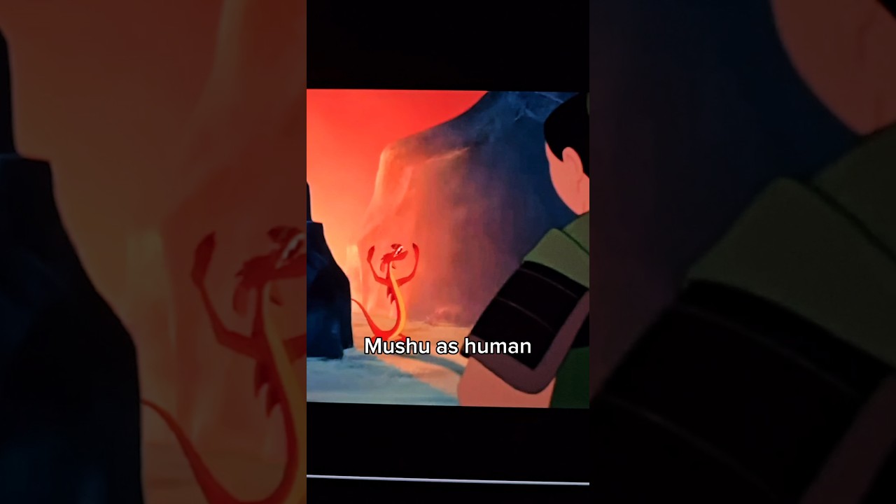 Mushu as human🐉 