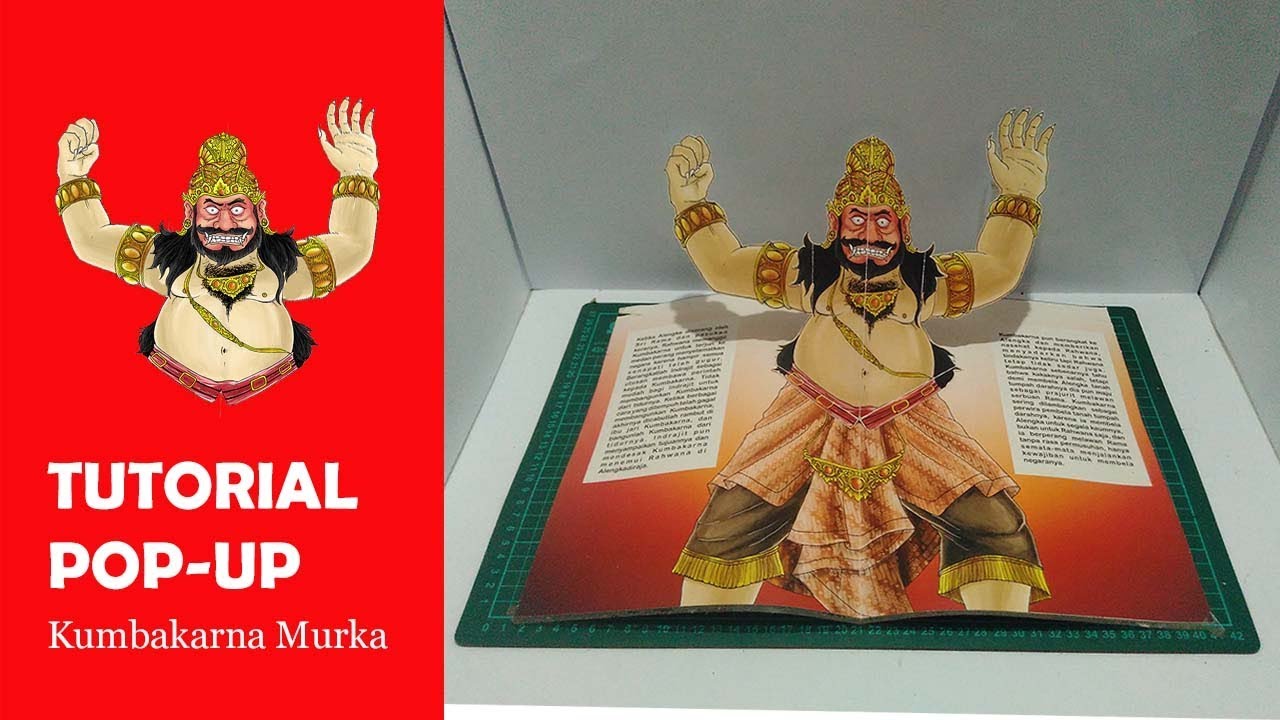 Pop-Up Tutorial  : Angry Kumbakarna