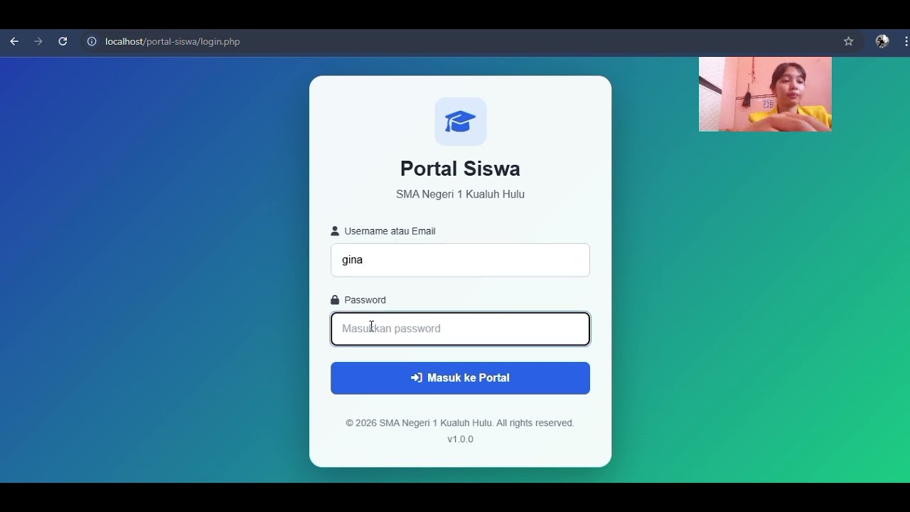 PORTAL SMANSAKUH || UAS PEMOGRAMAN WEB 2 || ITB INDONESIA
