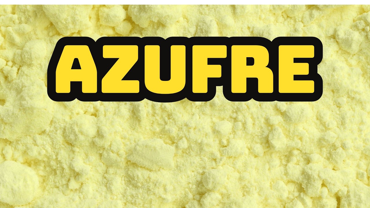 Azufre, ¿Qué es y para qué sirve?