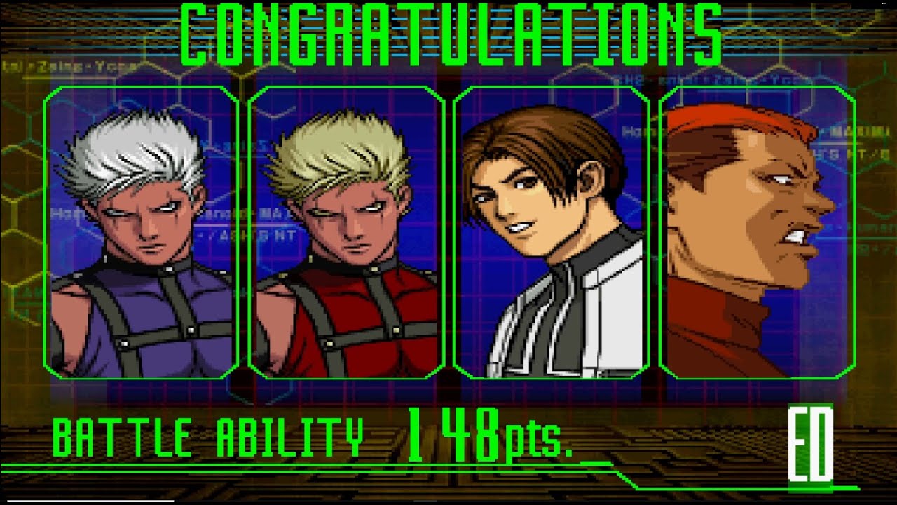 【PS2 KOFネスツ編 KOF99evo】 CPU専用キャラ上着クリザリッドを使用 改造コード付