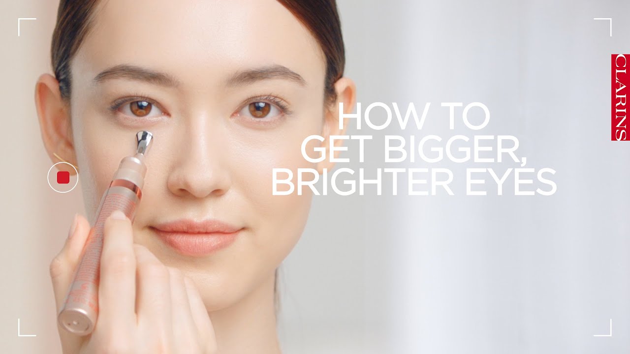 How to get bigger, brighter eyes with V Shaping Facial Lift Eye Concentrate | Clarins