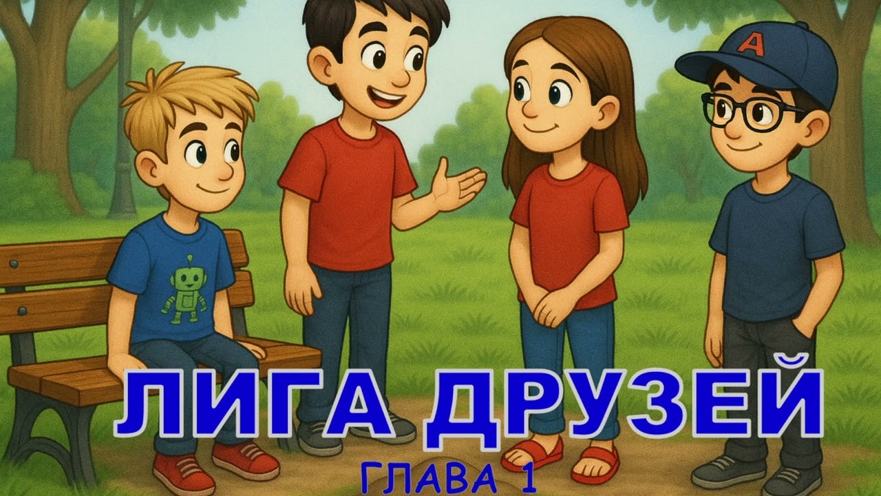 📖 ЛИГА ДРУЗЕЙ ✨ Глава 1 ✨ AУДИОКНИГА ДЛЯ ДЕТЕЙ