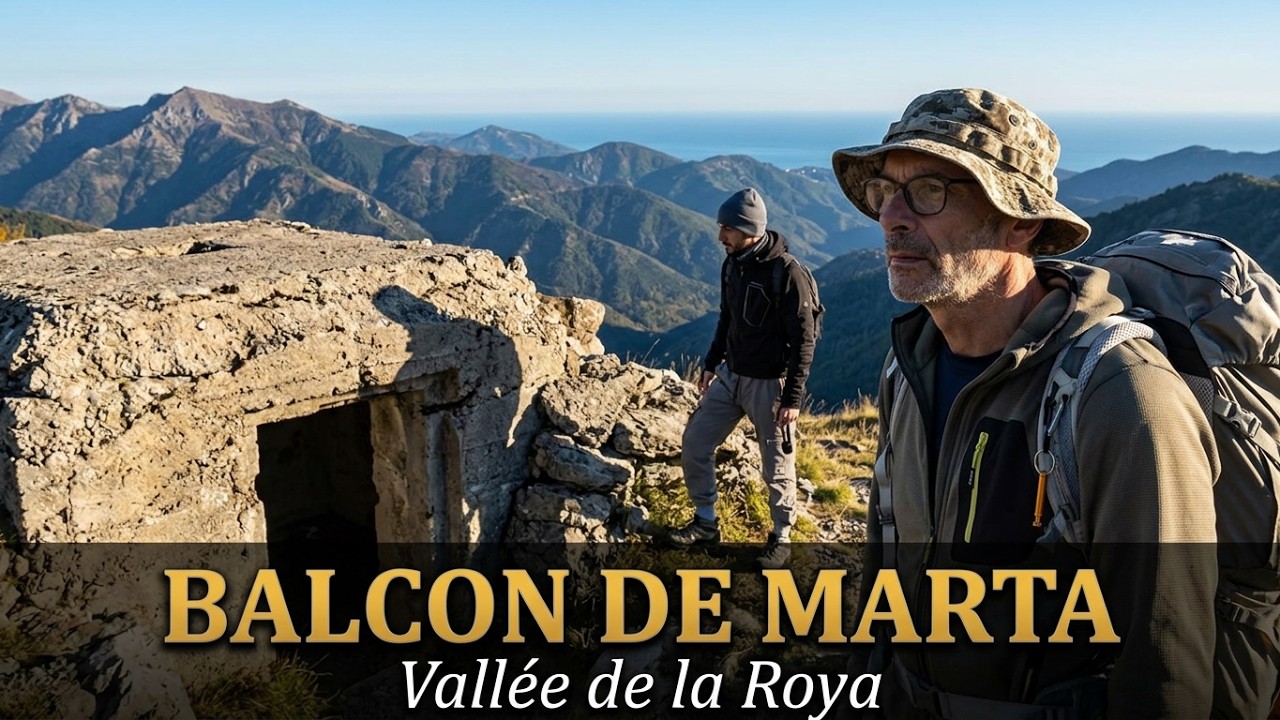 RANDO & BIVOUAC A L'EST DE LA BRIGUE - BALCON DE MARTA - avec Dobson & Salvatore