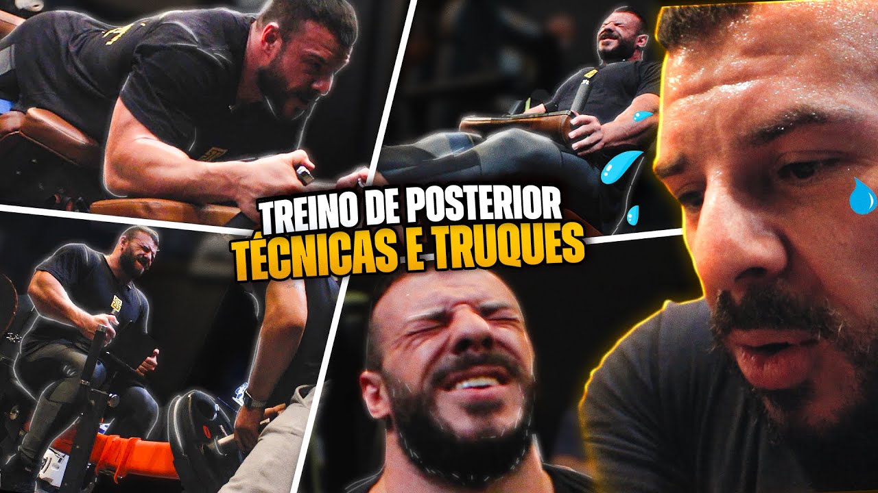 MEU TREINO INSANO DE POSTERIOR DE COXA e PANTURRILHA | CT O2