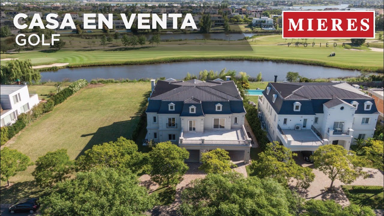 Mieres Propiedades - Casa en Venta Golf - Nordelta