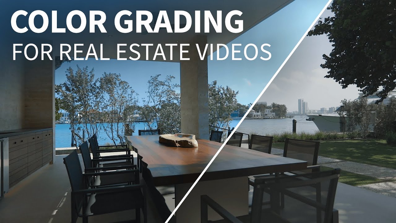 How To Easily Color Grade Real Estate Videos