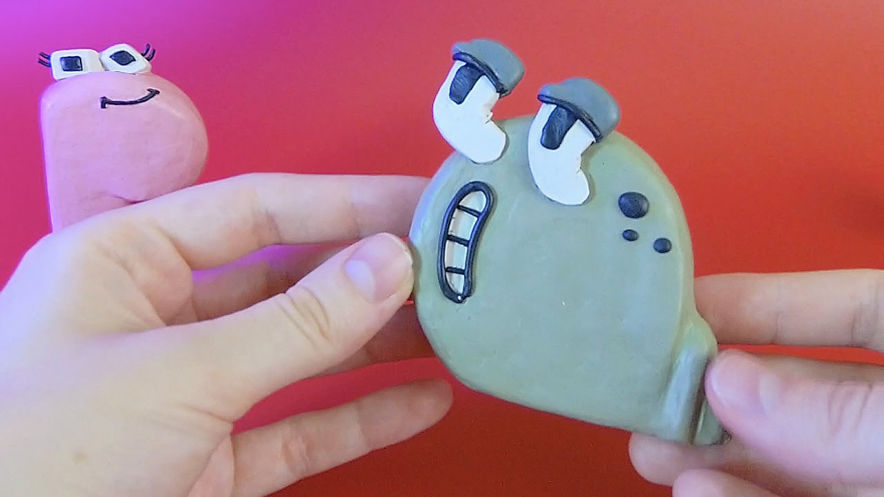 Make Alphabet lore - Q letter but in Plasticine | Clay Girl