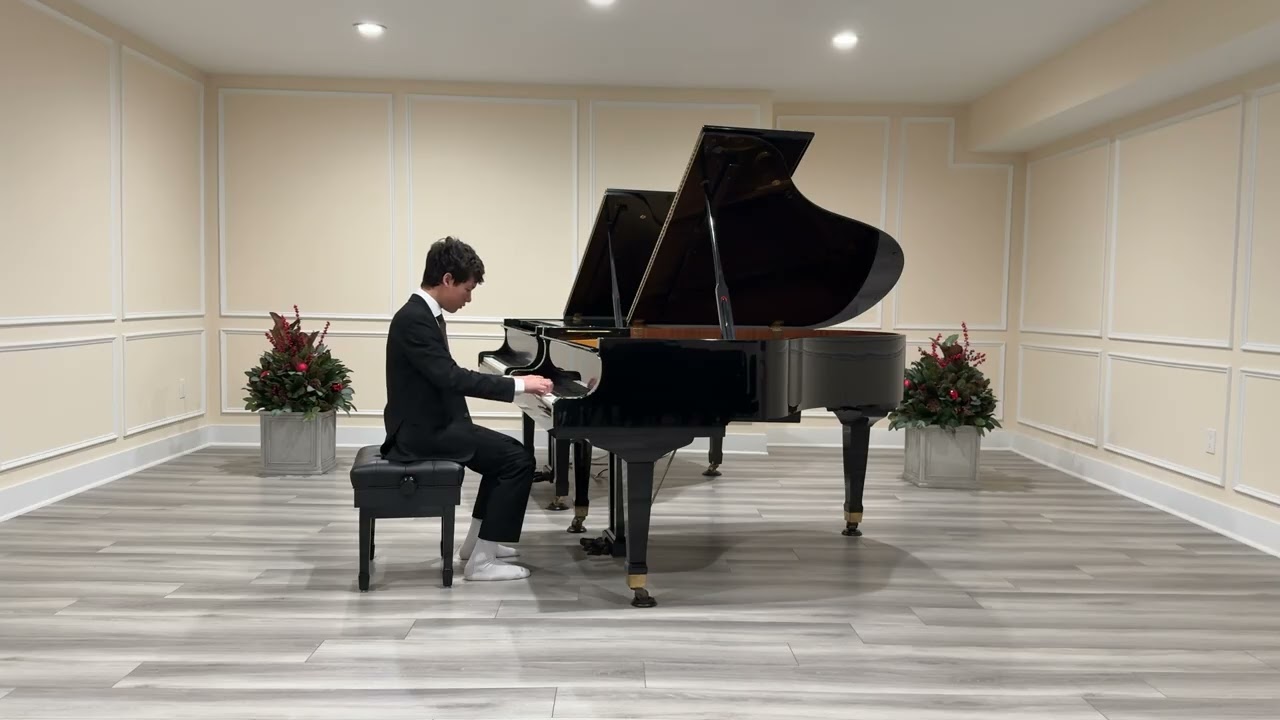 Jack Evans: Mozart Sonata No. 5 in G Major, K. 283, I. Allegro