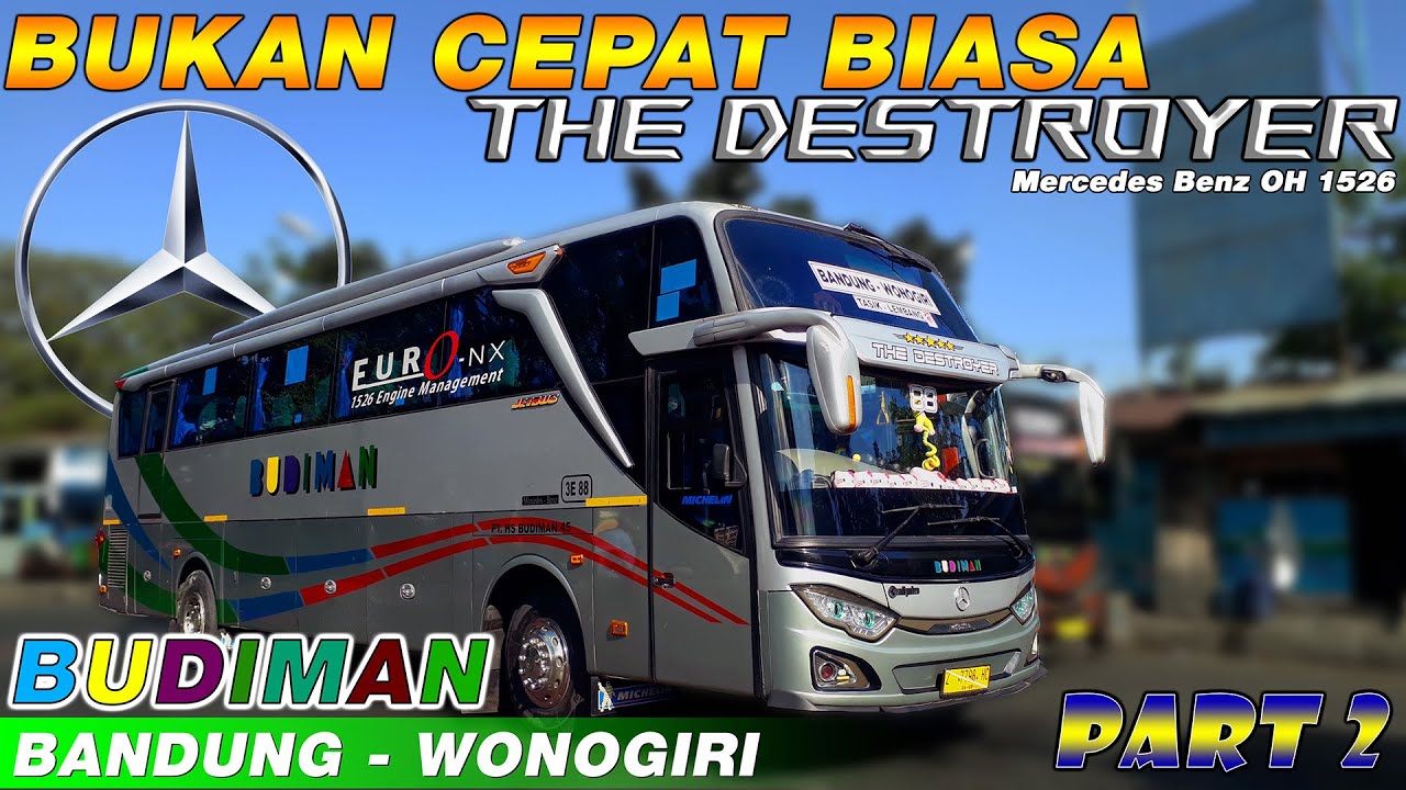 ENGKEL SAMPAI TUNTAS!! Trip Naik Bus BUDIMAN 3E 88 