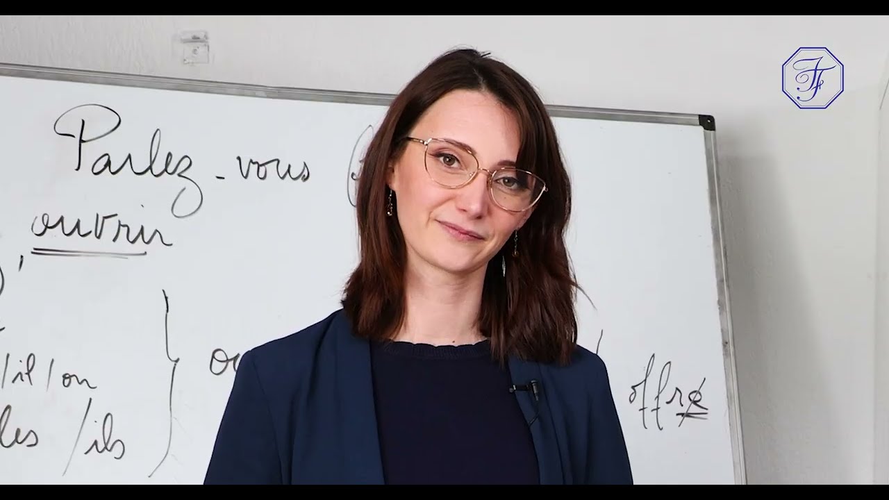 Learn French: j'ouvre -  j'offre - je souffre