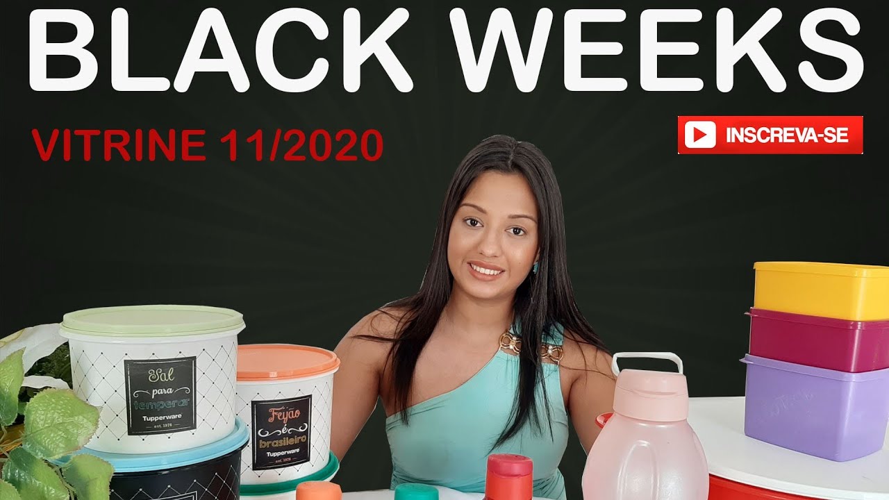 SUPER PROMOÇÕES VITRINE 11/2020 | BLACK WEEKS | Evellin Tupperware