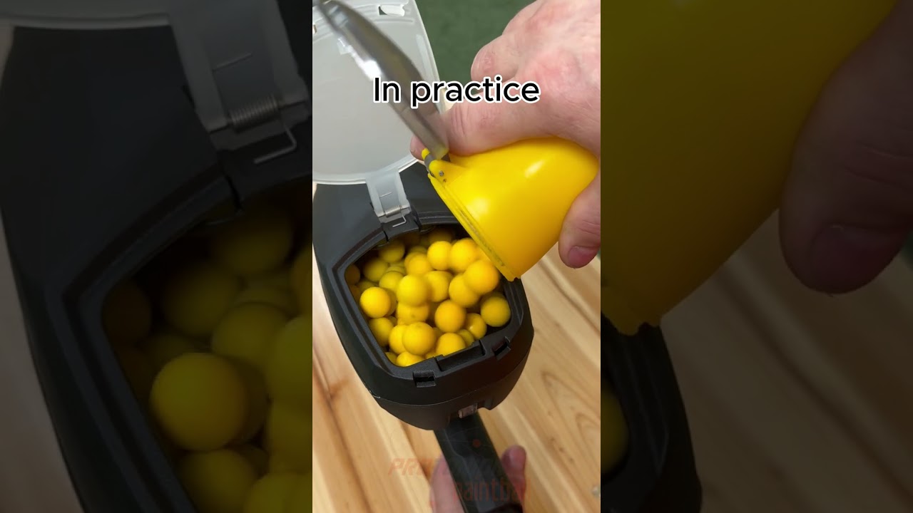 Actually, too many balls are still going into the loader and not missing 😂 (Reball reload Asmr)