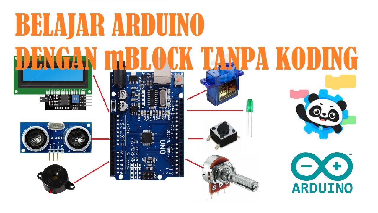 Belajar Arduino tanpa Koding, langkah demi langkah dan Mudah!
