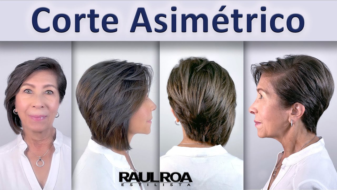 ¿Quieres un look moderno? Prueba este corte asimétrico fácil