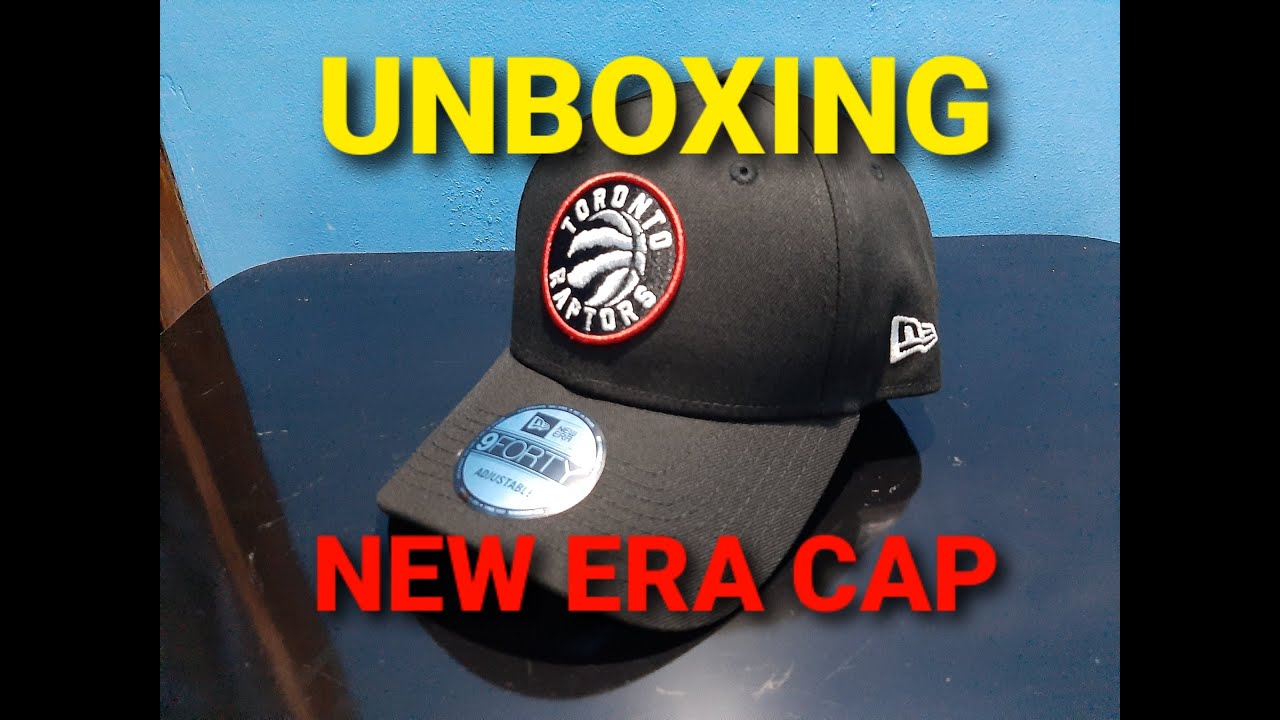 Unboxing New Era Cap Original 100% Legit! Unboxing Toronto Raptors Black Adjustable