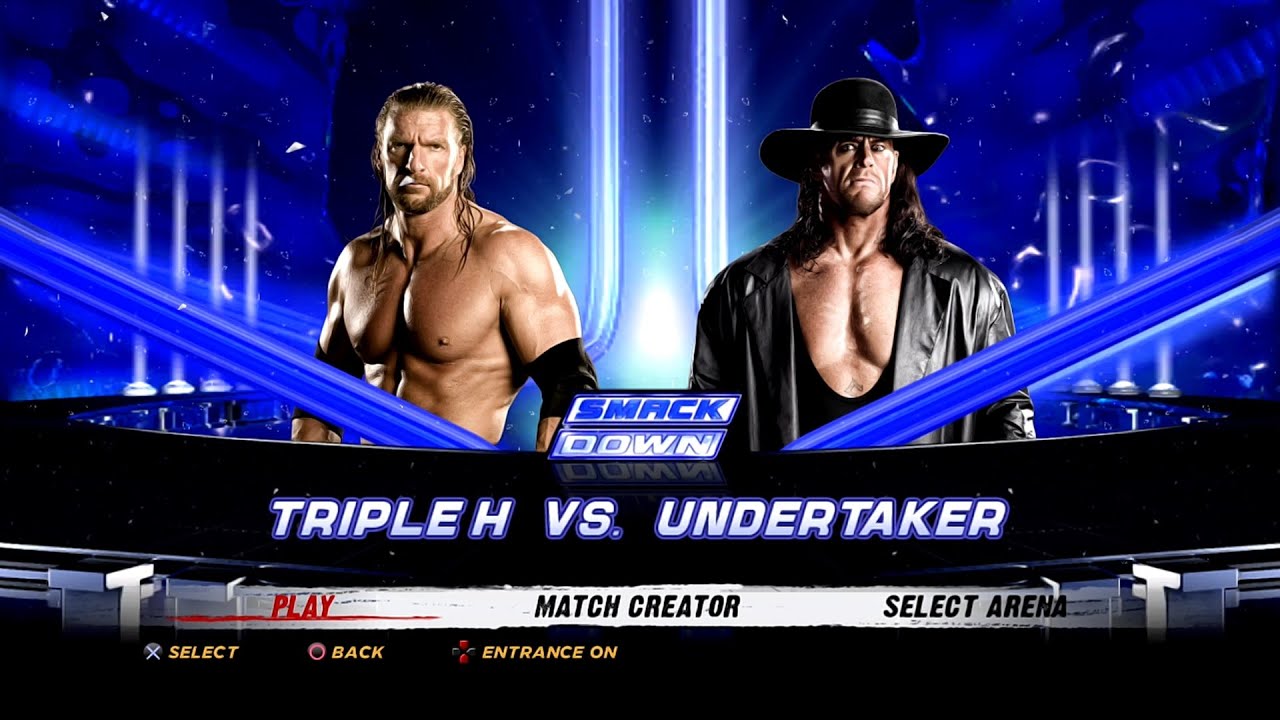 WWE '12 PS3 - Triple H VS Undertaker - Rematch [2K][mClassic]