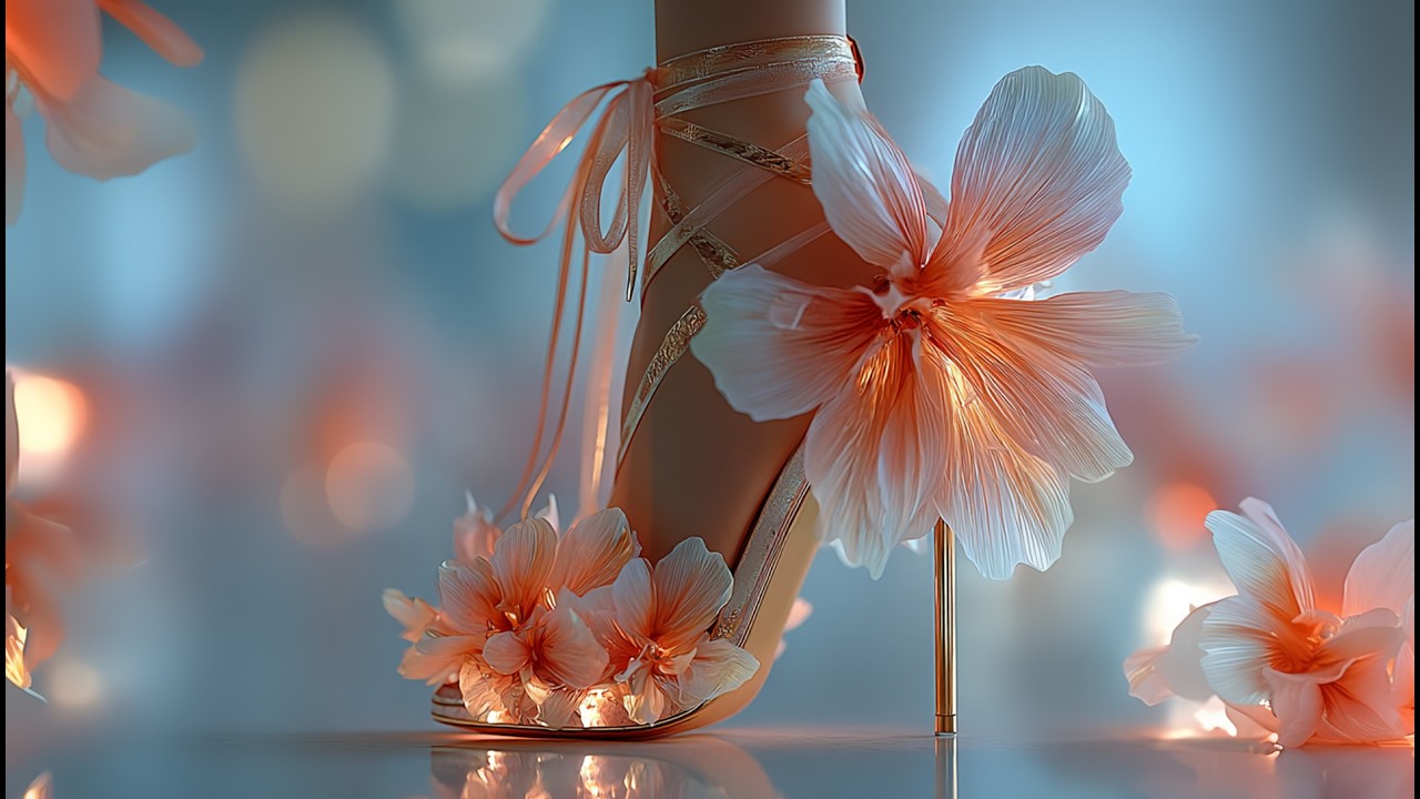 [ASMR] AI Shoes👠✨ Ep.1 | High Heels Inspired by Birth Flowers 🌸 What’s Your Birthday Month? #barbie