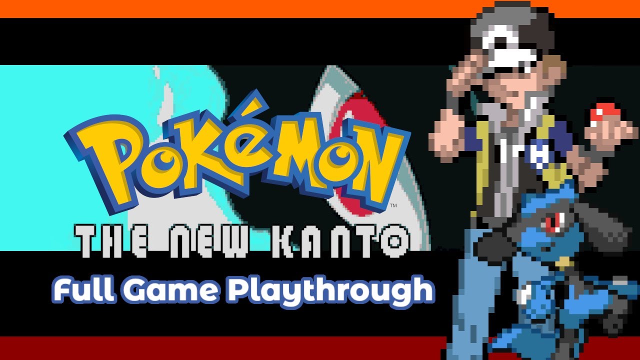 Pokemon The New Kanto (Rom Hack) | Full Game Playthrough