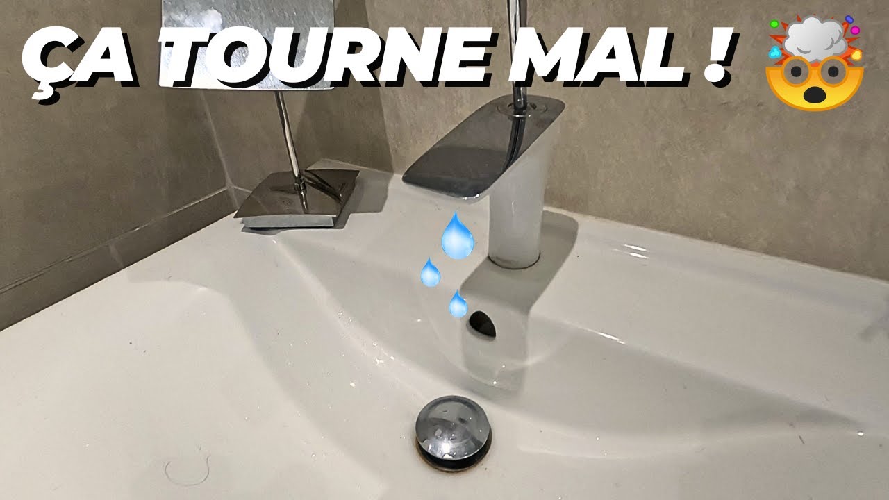 GROS PROBLEME DE DEBIT sur un robinet ! 🤯