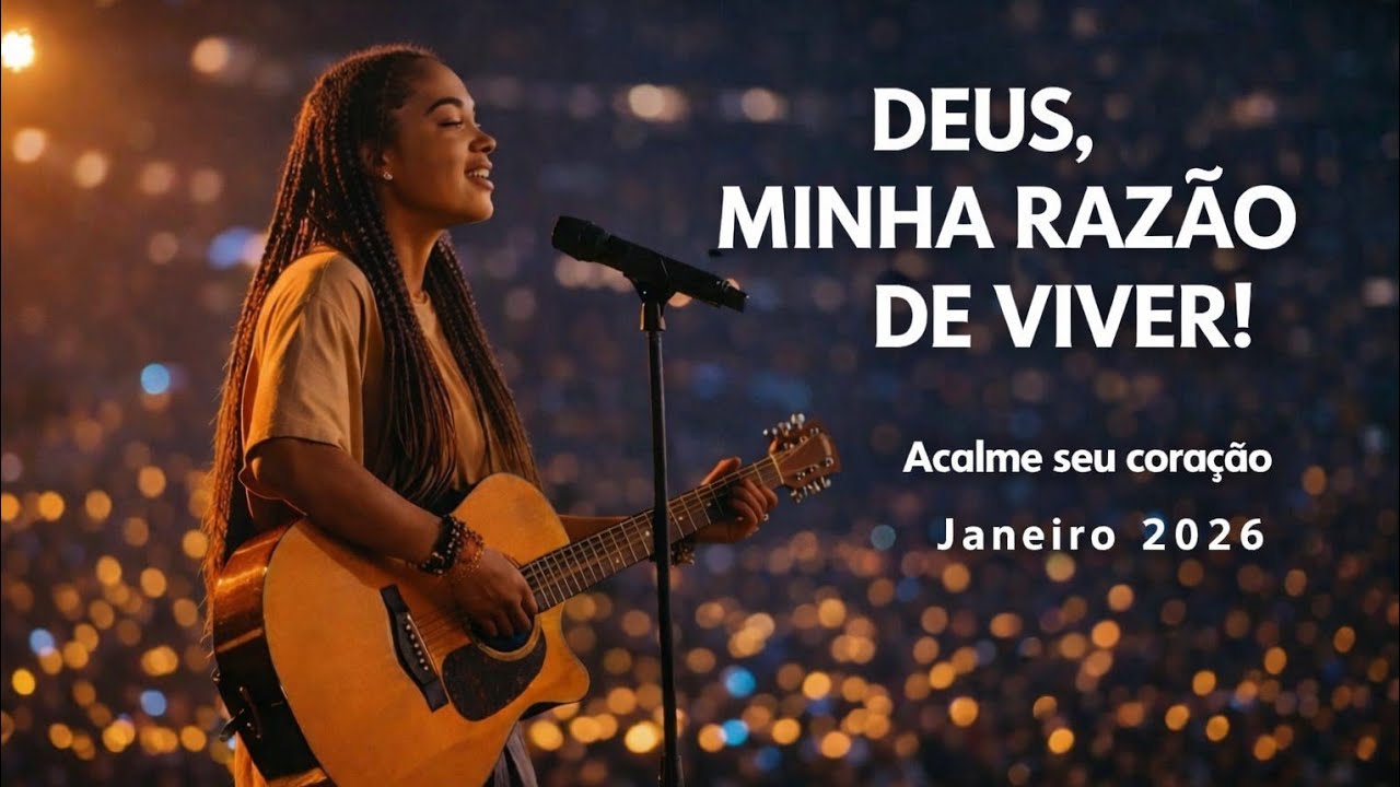 DEUS, Minha Razão de Viver 🤍 | Louvor Calmo Para Acalmar o Coração | Janeiro 2026