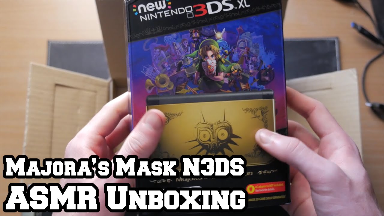 Majora's Mask N3DS XL Unboxing (Soft Spoken)