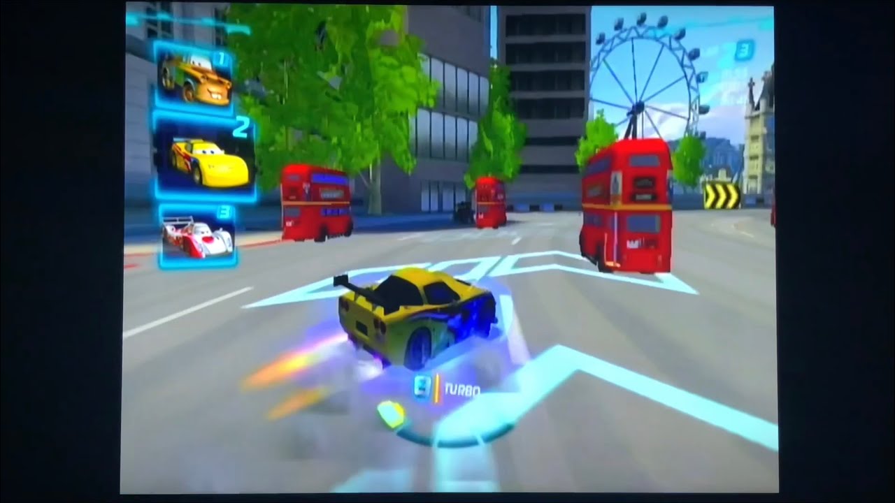 Cars 2 The Video Game | Jeff Gorvette - Buckingham Sprint | Wii