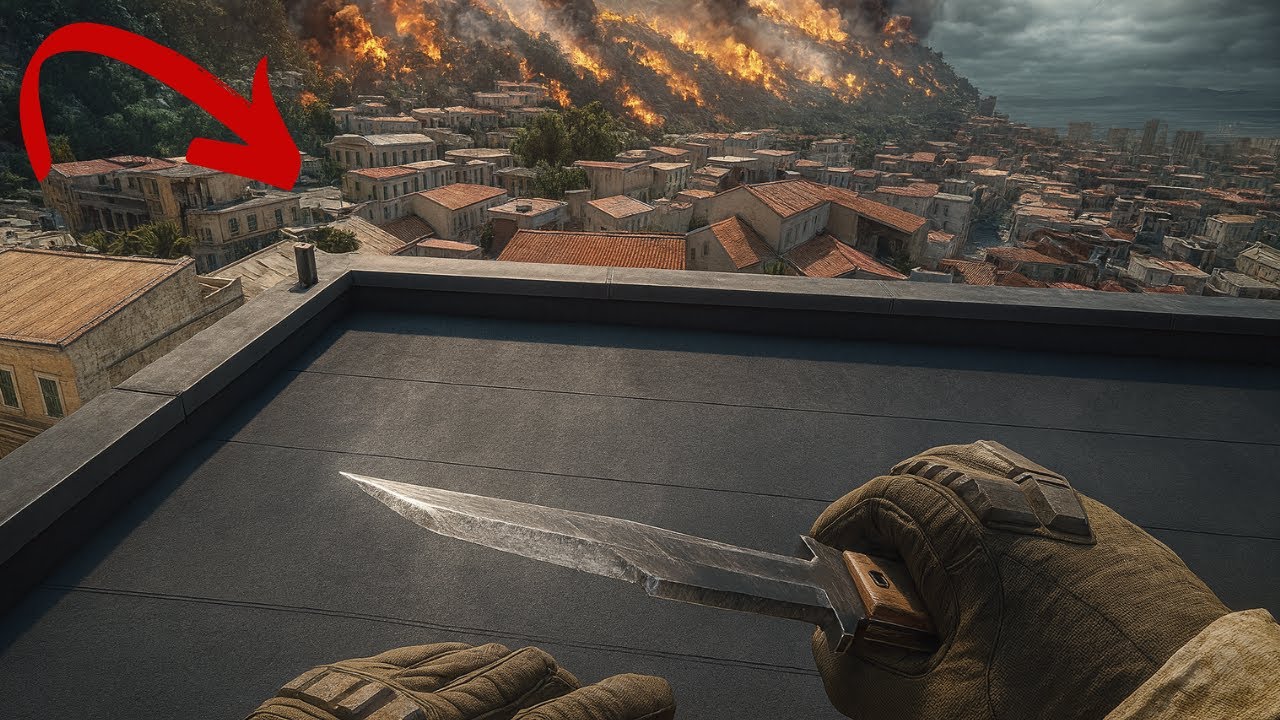 Battlefield 6 - How To Get On The Highest Roof On Iberian Offense (EASY Tutorial Glitch Spot)