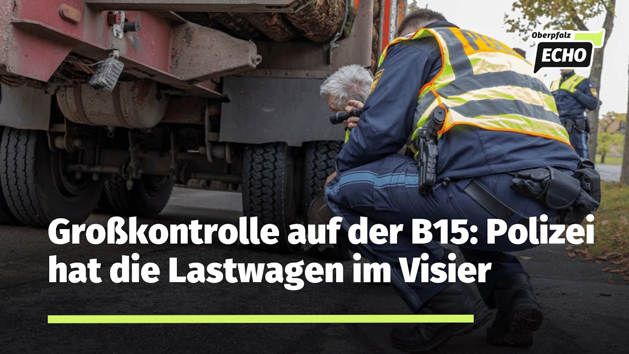 Kontrolltag in der Oberpfalz: Im Einsatz mit der Polizeiinspektion Tirschenreuth
