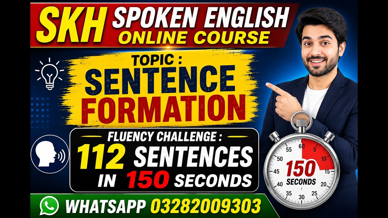 CREATE 112 SENTENCES IN 150 SECONDS